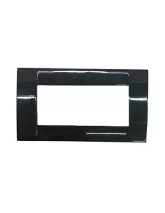 Vimar Idea 16734.11 Plaque Classique 4 Modules Noir